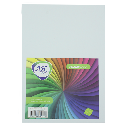[FO4452] FOAMY 1/8 AH ROYAL BLANCO X 10 UNDS [AH80100615-4452-AH80100615-HN121]