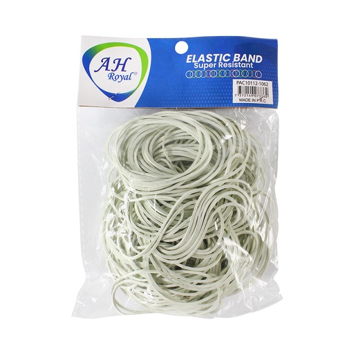[OF2254] BANDAS DE CAUCHO AH ROYAL BLANCA BOLSA MEDIANA [PAC20311-2254]