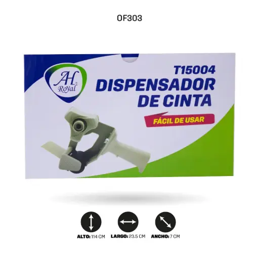 [OF303] DISPENSADOR AHROYAL DE CINTA [PAC30030-303]