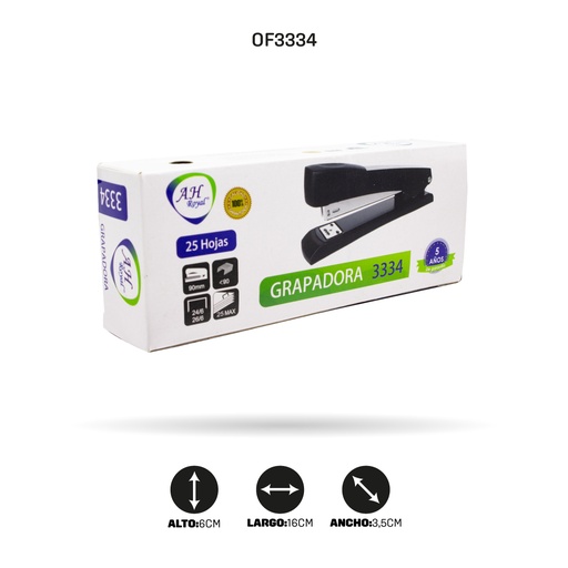 [OF3334] GRAPADORA AH ROYAL GRANDE TIRILLA COMPLETA [PAC90036-PAC60048]
