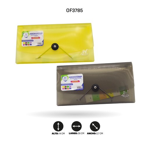 [OF3785] ARCHIVADOR AH ROYAL CORDON 13 BOLSILLOS MEDIO OFICIO [PAC70200-PAC4785]
