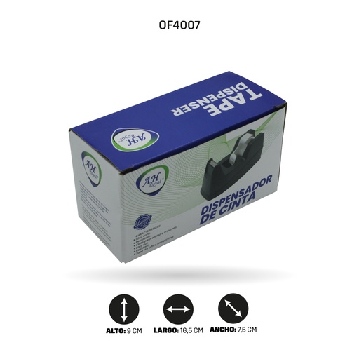 [OF4007] DISPENSADOR CINTA AHROYAL MEDIANO 20030 [PAC3533-4007]
