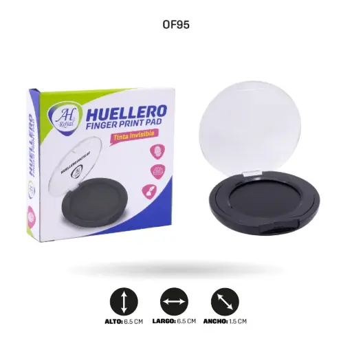 [OF95] HUELLERO AH ROYAL TINTA INVISIBLE PACA X 288 [PAC90639-95]