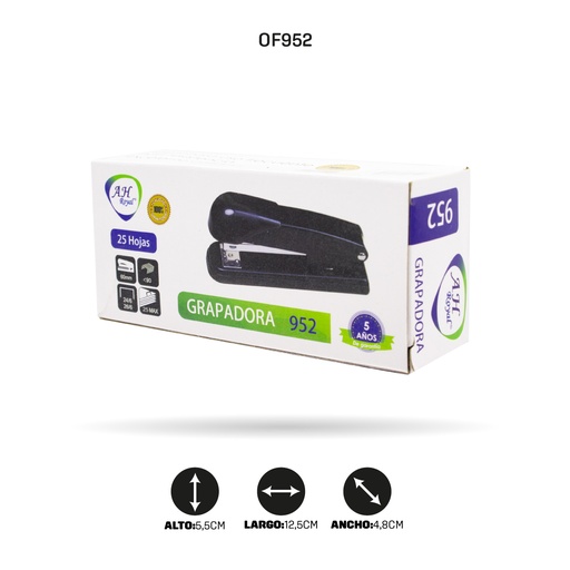 [OF952] GRAPADORA AH ROYAL 25 HOJAS [PAC90037-952]