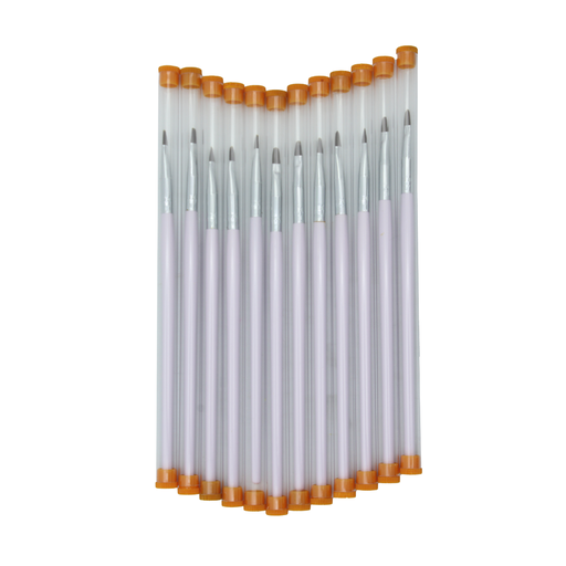 [PI3305] PINCEL PARA UÑAS EN GEL Y ACRILICO MANGO LARGO [PAC50056]