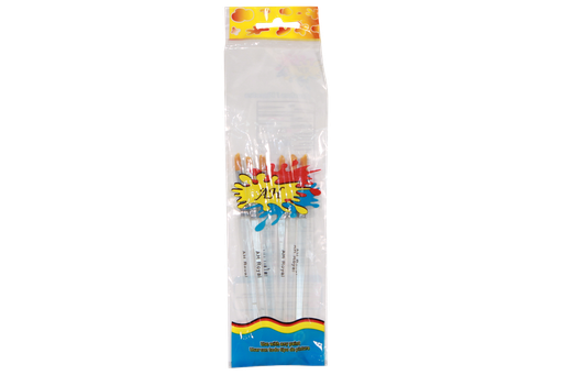 [PI3306] PINCEL PARA UÑAS EN GEL Y ACRILICO MANGO CORTO [PAC50057]