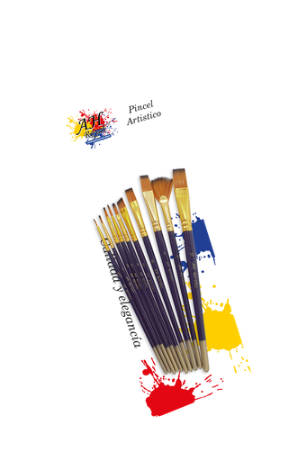 [PI331] PINCEL AH ROYAL JUEGO SURTIDO X10 [PAC20029-331]