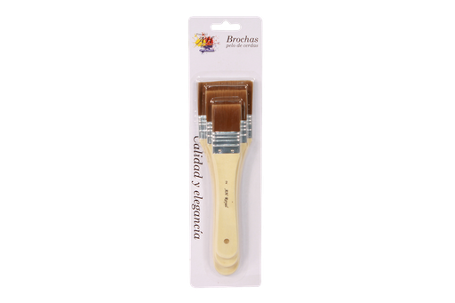 [PI364] BROCHA AH ROYAL PELO SINTETICO X3 [PAC2215-364]