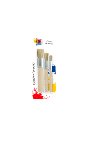 [PI3761] PINCEL AH ROYAL BROCHA SECA A0501 X3 [PAC70064-3761]