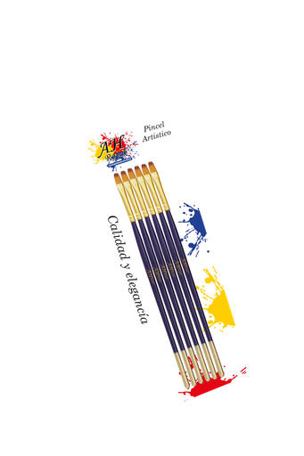 [PI901] PINCEL AH ROYAL LENGUA DE GATO NO 1 X6  [PAC20077-901]