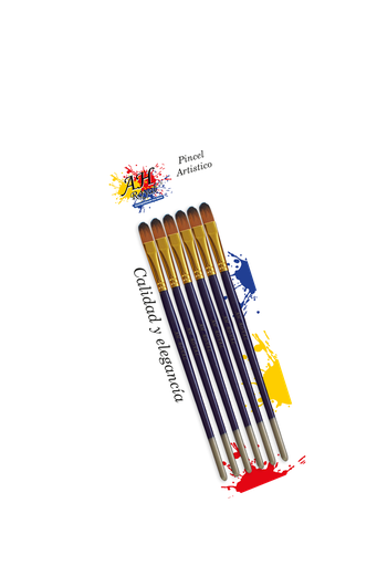 [PI904] PINCEL AH ROYAL LENGUA DE GATO NO 7 X 6  [PAC20080-904]