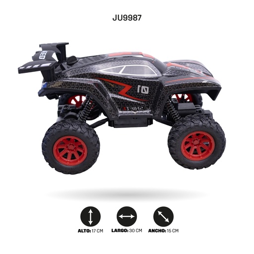 [JU9987] 1:18 COCHE DE RADIO CONTROL DE ESCALADA, CON LÍNEA USB [3103]