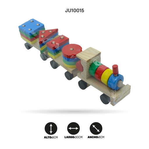 [JU10015] TREN DIDACTICO EN MADERA [1970-151]