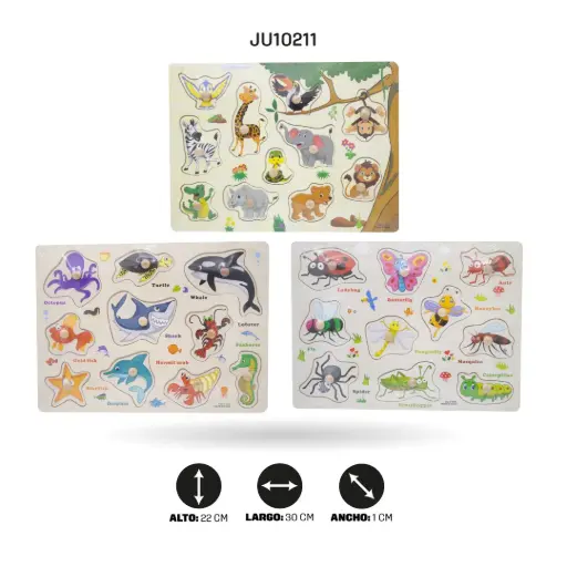 [JU10211] 9943 TABLERO DIDACTICO DE MANO CON CLAVIJAS DE MADERA [1970-60]