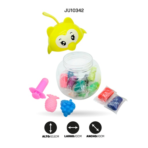 [JU10342] ARCILLA CON MOLDE  PINGUINO 0975 [PAC3078]