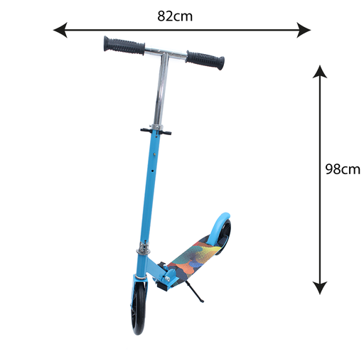 [JU10347] SCOOTER METALICA PLEGABLE LLANTA GRANDE  [PAC3273]