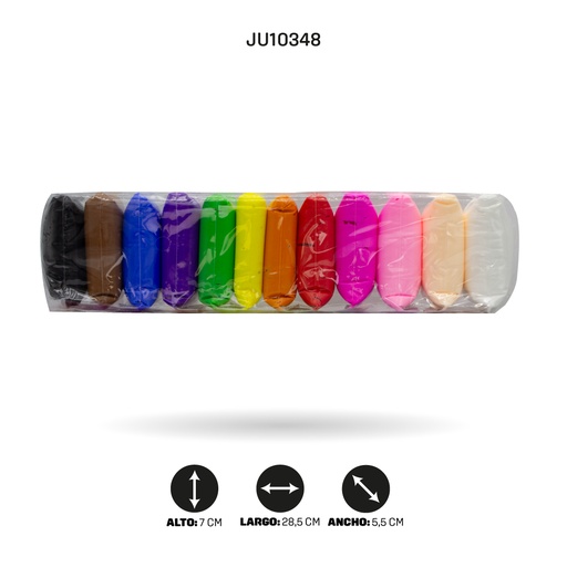 [JU10348] FOAMY MOLDEABLE X 12 UND  [PAC4501]