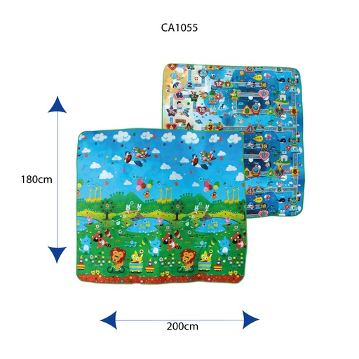 [CA1055] TAPETE DOBLE LADO 2MX1.8M [PAC3314]
