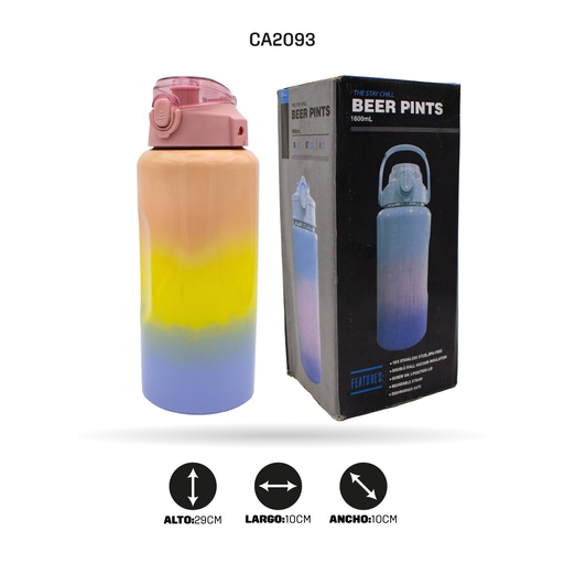 [CA2093] JUEGO TERMO X 3 UND FRIO Y CALIENTE O TERMICO300ml+500ml+1700ml [PAC4308]