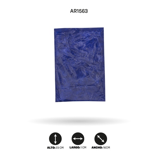 [AR1563] ESCARCHA COLOR AZUL REY X LIBRA [PAC5138]