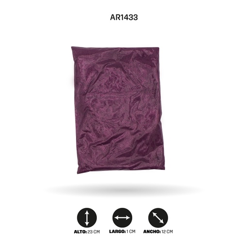 [AR1433] ESCARCHA COLOR FUCSIA X LIBRA [PAC5146]