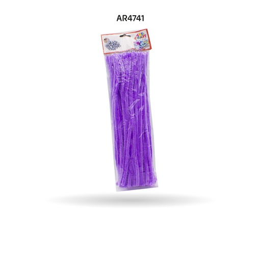 [AR4741] CHELINES COLORES PASTEL MORADO 100pcs [PAC4328]