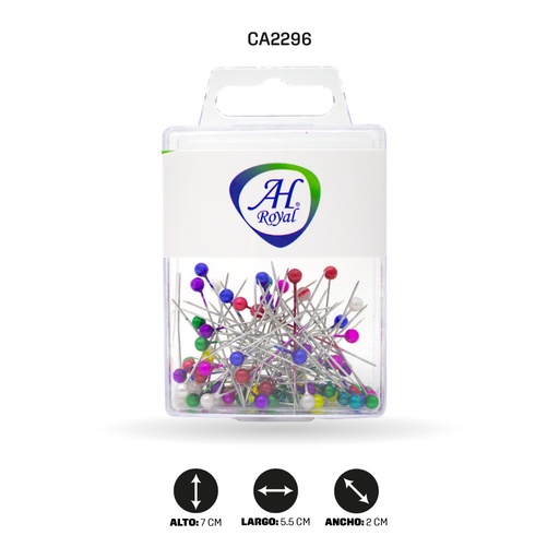 [CA2296] ALFILER PERLADO EN BLISTER ACRILICO  [PAC4405]