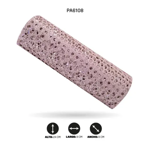 [NA6108] MALLA 24cm x 5y PALO ROSA [PAC4992]