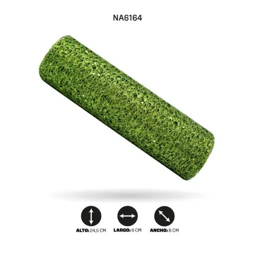 [NA6164] MALLA 24cm x 5y VERDE MANZANA [PAC5093]