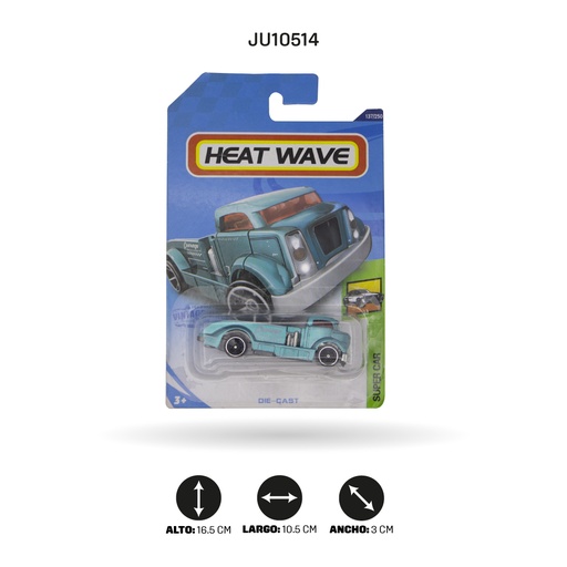 [JU10514] VAGON DE ALEACIÓN CON RUEDAS LIBRES [A004]