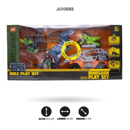 [JU10683] JUEGO DE DINOSAURIOS [C12-2]