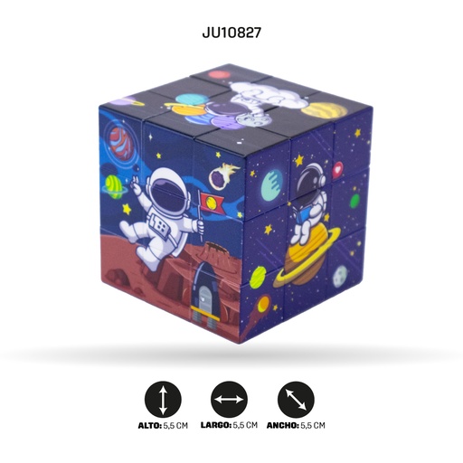 [JU10827] CUBO DE RUBIK DE VIAJE ESPACIAL DE TERCER NIVEL [SY-003]