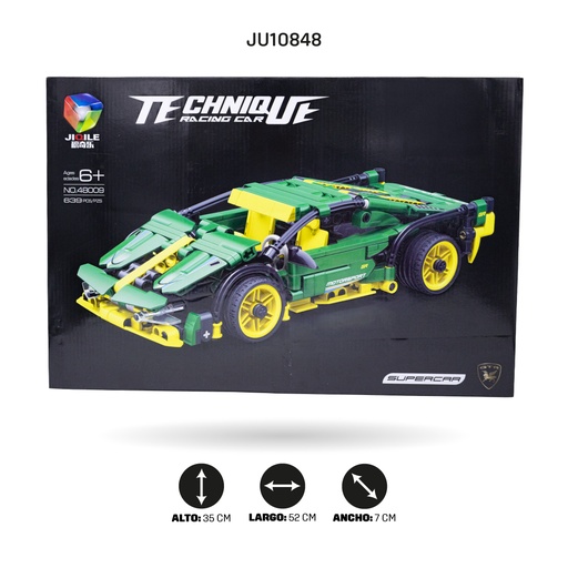 [JU10848] COCHE DE RETROCESO X599 PIEZAS [48009]