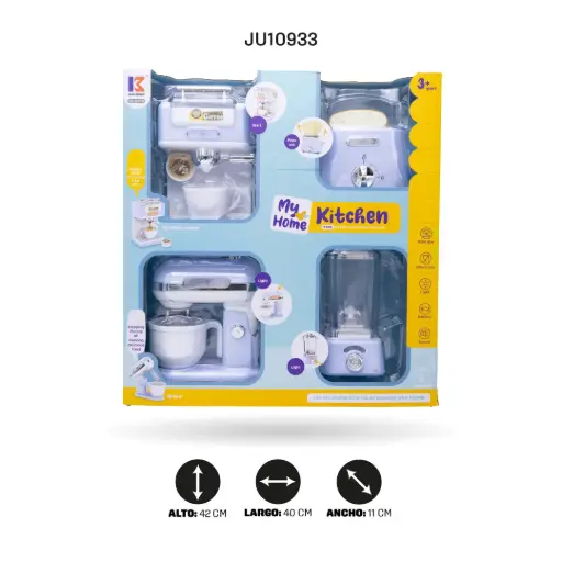 [JU10933] JUEGO DE ELECTRODOMÉSTICOS [8057B]