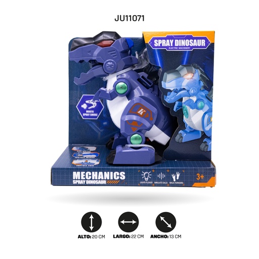 [JU11071] DINOROBOT CON HUMO Y LUZ [KA-2A]