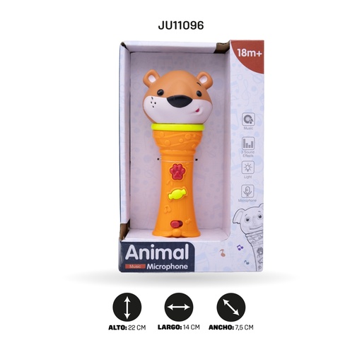 [JU11096] MICRÓFONO DE OSO [MTK040-2]