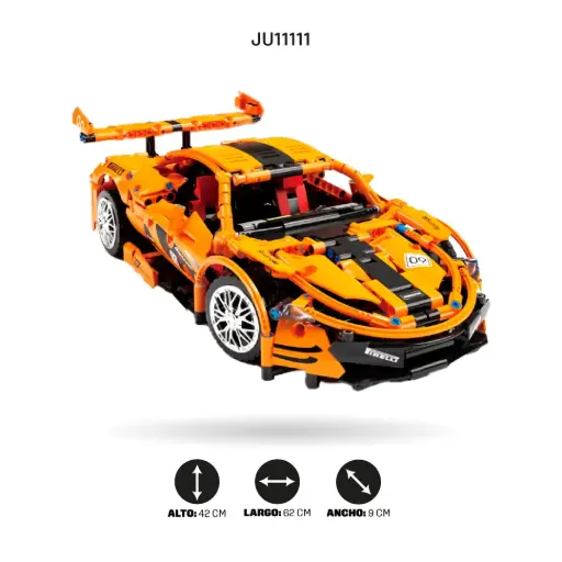 [JU11111] AUTO ARMABLE MCLAREN 1151 PIEZAS [49005]