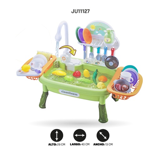 [JU11127] LAVAPLATOS CON FUNCIONAMIENTO A BATERÍAS [H364A]