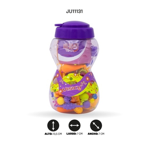 [JU11131] JUEGO DE ACCESORIOS PARA PULCERAS Y COLLARES [857-524]