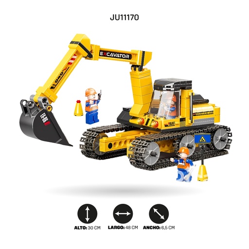 [JU11170] EXCAVADORA X432 PIEZAS [XJ-846C]