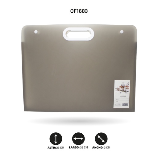 [OF1683] MALETIN PORTADOCUMENTO 33cmx28cmY2700-16K [PAC4538]
