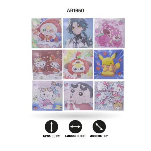 [AR1650] LIENZO DE DIAMANTES BY-D [PAC4474]