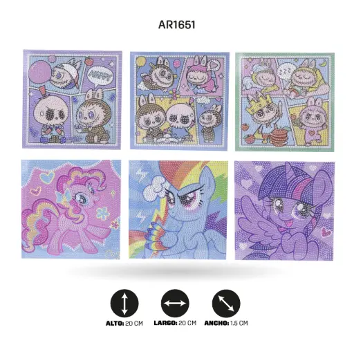 [AR1651] LIENZO DE DIAMANTES FYG-A [PAC4475]