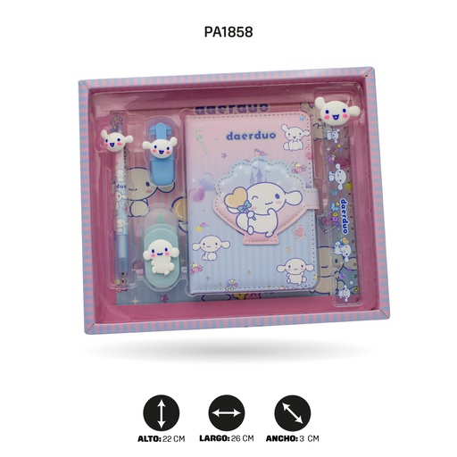 [PA1858] SET DE AGENDA 2 MOTIVOS KM-9226 [PAC4598]