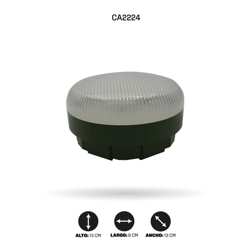 [CA2224] BOMBILLO RECARGABLE CON PANEL SOLAR 100W TGX-158S [PAC4470]