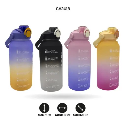 [CA2418] TERMO BICOLOR 2000ML - 2356 [PAC4801]