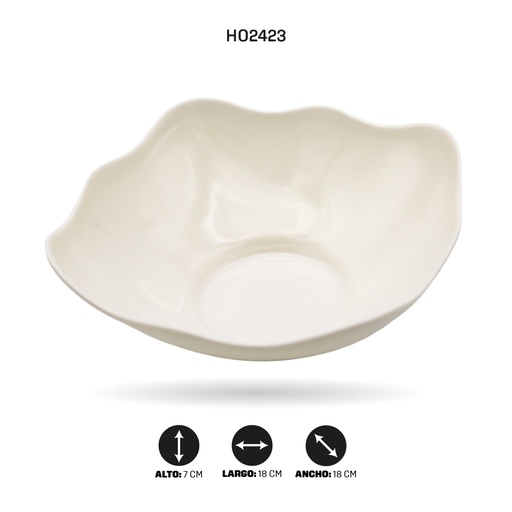 [HO2423] ENSALADERA DE MELAMINA FB7DZ-7" [PAC5281]