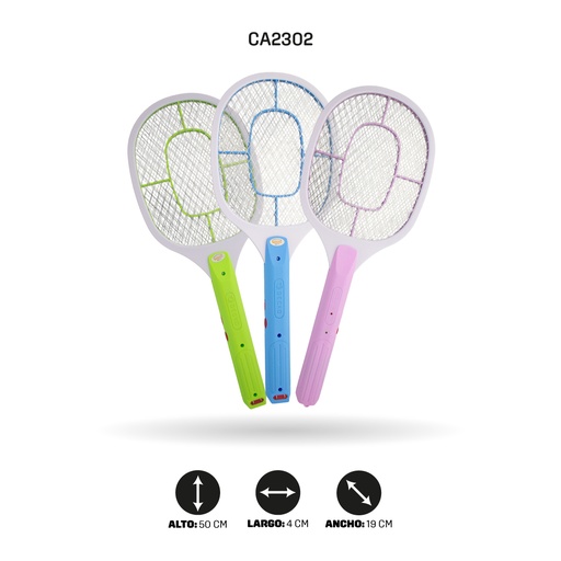 [CA2302] RAQUETA ENTERIZA MATA MOSCOS GECKO LTD-026 [PAC4462]