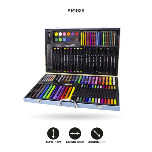 [AR1929] SET DE ARTE MALETA BEERUS 156PCS [PAC5400]