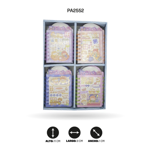 [PA2552] AGENDA A7-202-01 DISPLEY X 20[PAC4649]